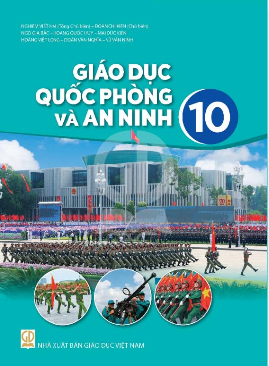 Sách giáo khoa Giáo dục quốc phòng và an ninh 10 - Chân Trời Sáng Tạo