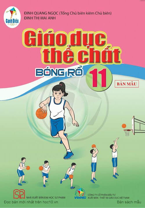 Sách giáo khoa Giáo dục thể chất 11 Bóng rổ - Cánh Diều