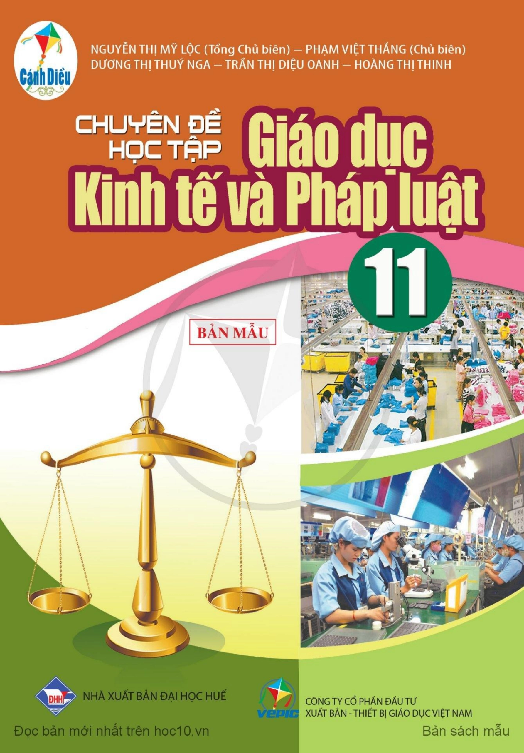 Chuyên Đề học tập Giáo dục Kinh tế và pháp luật 11 – Cánh Diều