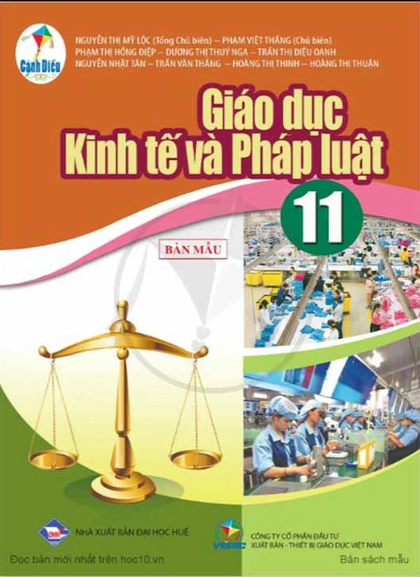 Sách giáo khoa Giáo dục Kinh tế và Pháp luật 11 – Cánh Diều