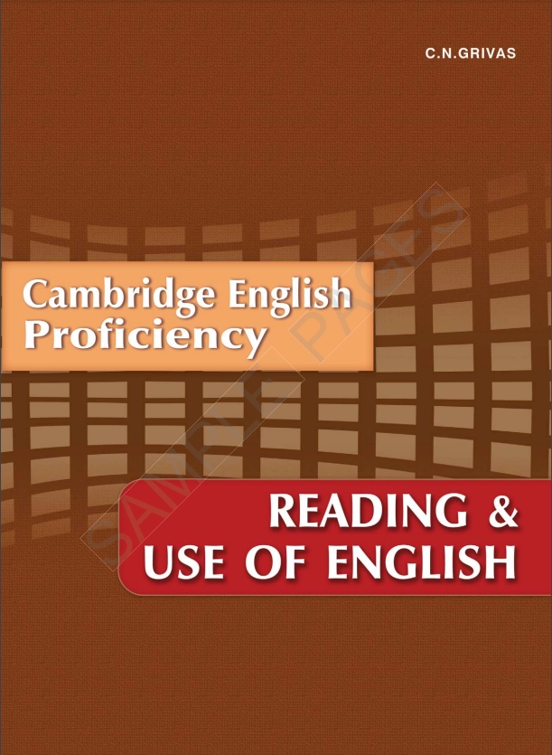 CPE Reading and Use of English Grivas Student’s Book