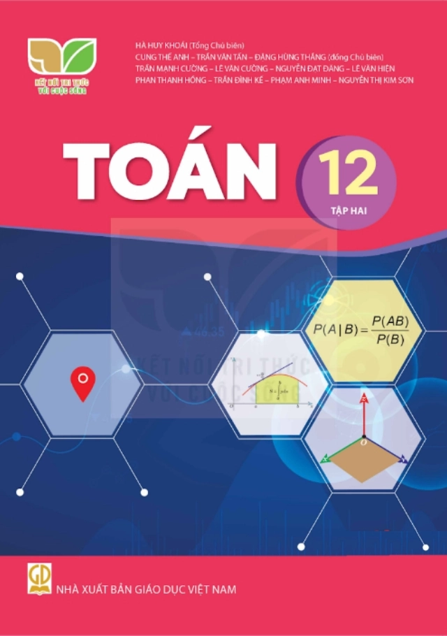 Sách giáo khoa Toán 12 - Tập 2 Kết nối tri thức