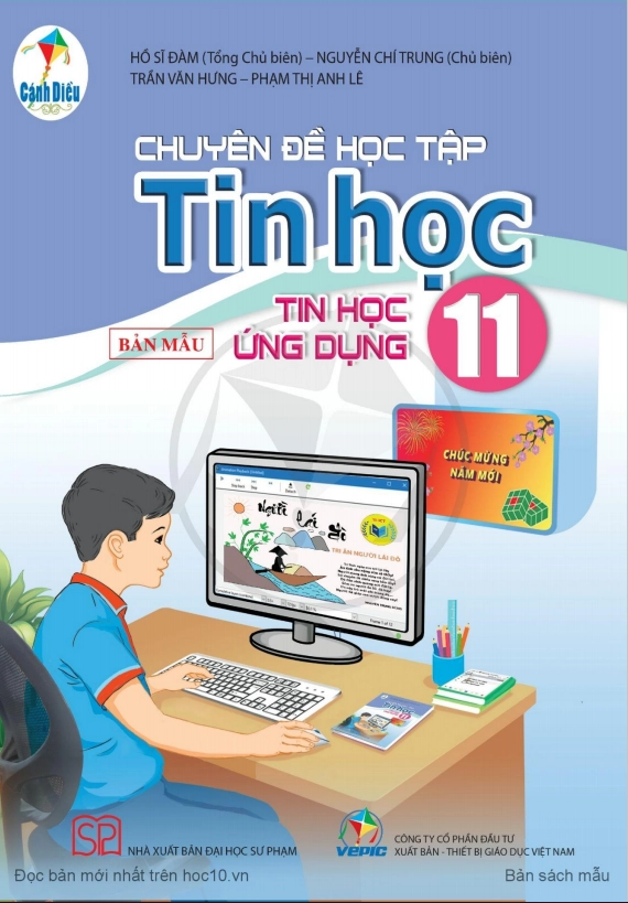 Chuyên đề học tập Tin học 11 Định hướng Tin học ứng dụng - Cánh Diều