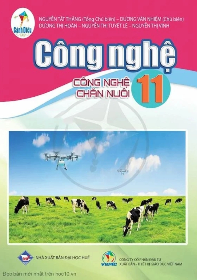 Sách giáo khoa Công nghệ 11 Công nghệ chăn nuôi - Cánh Diều