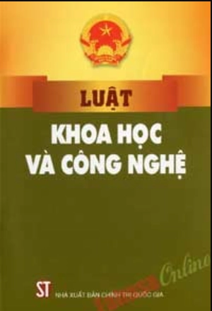 Luật Khoa học và công nghệ