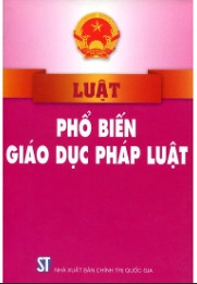 Luật phổ biến, giáo dục pháp luật