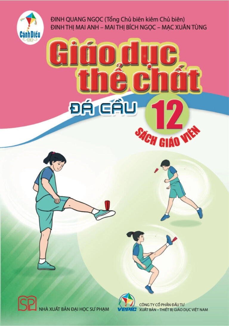 Sách giáo viên Giáo dục thể chất 12 - Đá cầu - Cánh diều