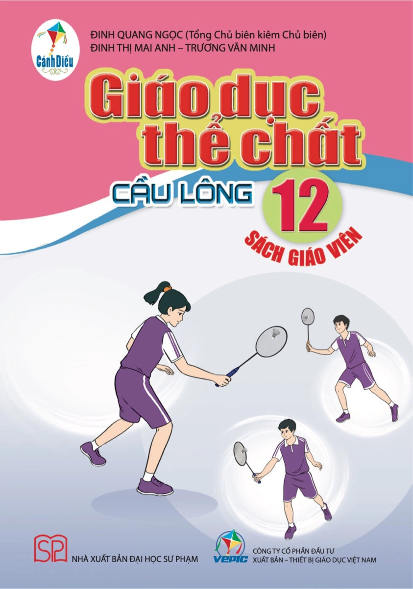 Sách giáo viên Giáo dục thể chất 12 - Cầu Lông - Cánh diều