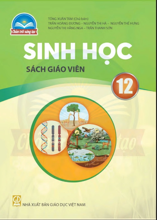 Sách giáo viên Sinh 12 - Chân trời sáng tạo
