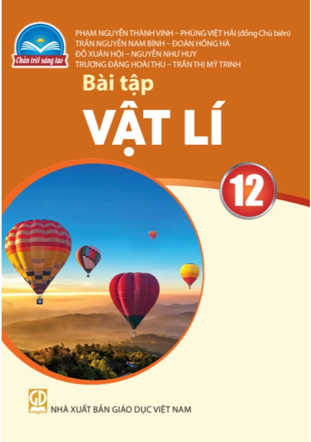 Sách bài tập Vật lí 12 Chân trời sáng tạo