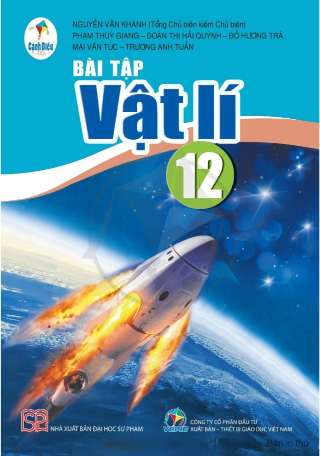 Sách bài tập Vật lí 12 Cánh Diều
