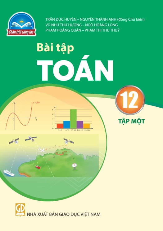 Sách bài tập Toán 12 - Tập 1 Chân trời sáng tạo