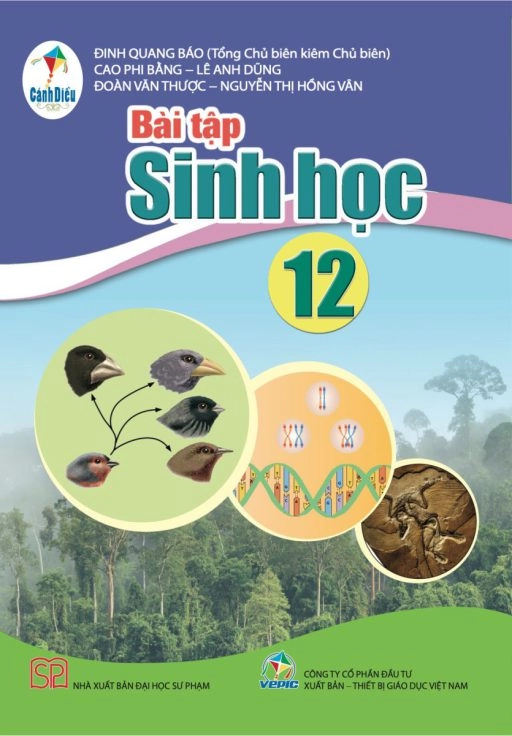 Sách bài tập Sinh học 12 - Cánh Diều