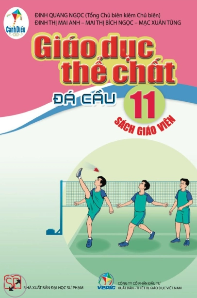 Sách giáo viên Giáo dục thể chất 11 - Đá cầu Cánh diều