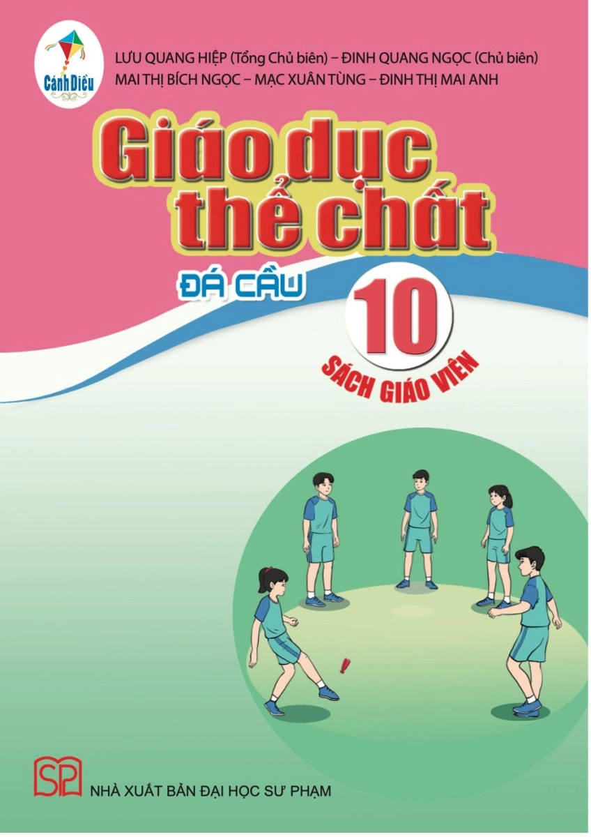 Sách giáo viên Giáo dục thể chất 10 - Đá cầu - Cánh diều