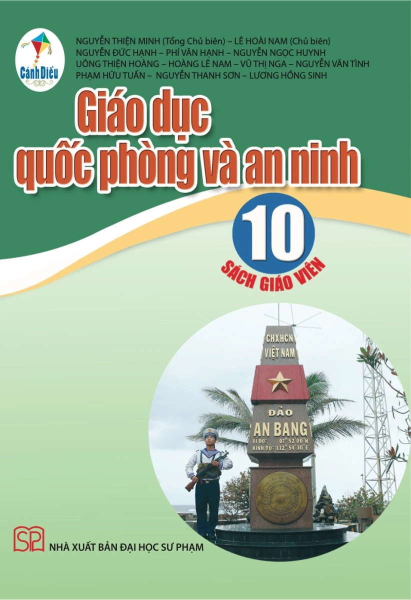 Sách giáo viên Giáo dục Quốc phòng và An ninh - Cánh diều