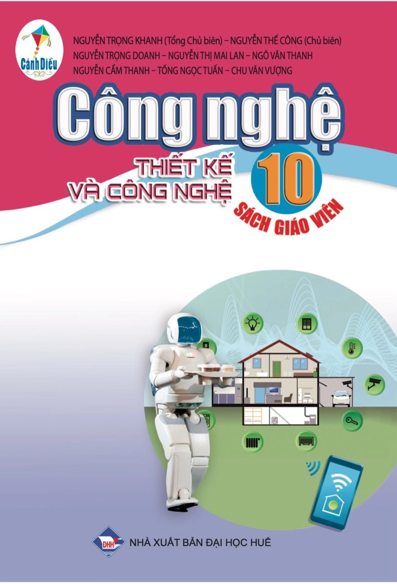 Sách giáo viên Công nghệ Thiết kế và công nghệ 10 - Cánh diều