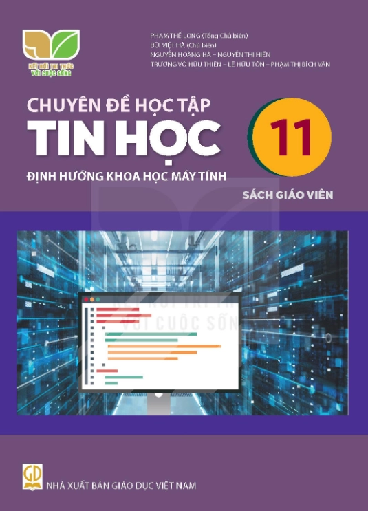 Sách giáo viên Chuyên đề học tập Tin học 11 Định hướng Khoa học máy tính - Kết nối tri thức