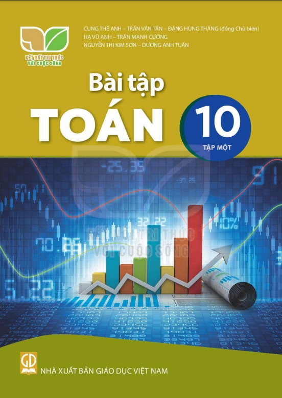 Sách bài tập Toán 10 - Tập 1 Kết nối tri thức
