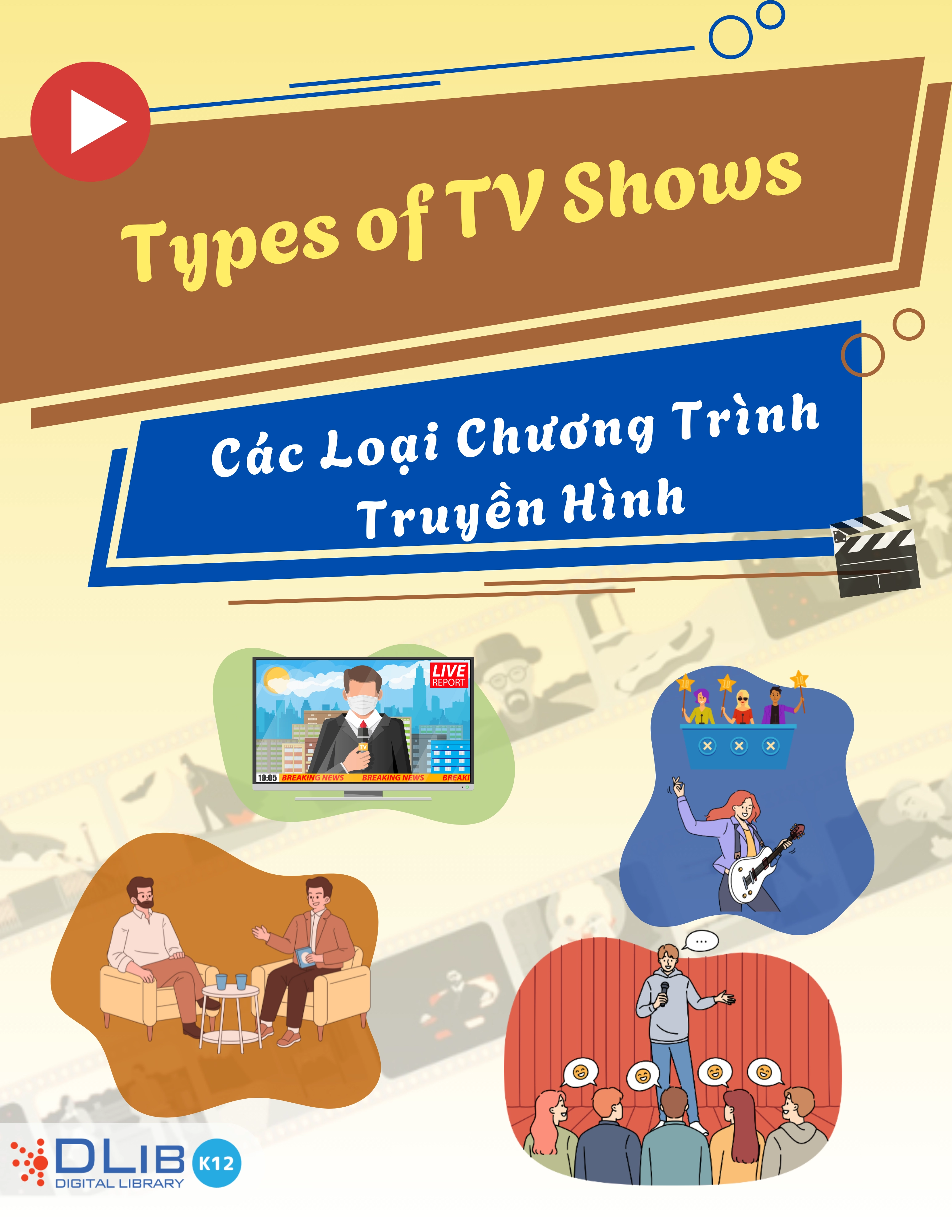 Types of TV Shows - Các Loại Chương Trình Truyền Hình
