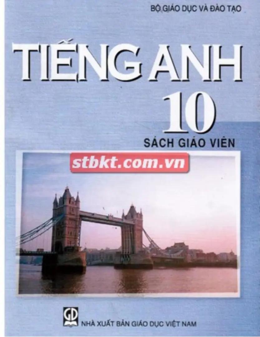 Sách giáo viên Tiếng Anh 10
