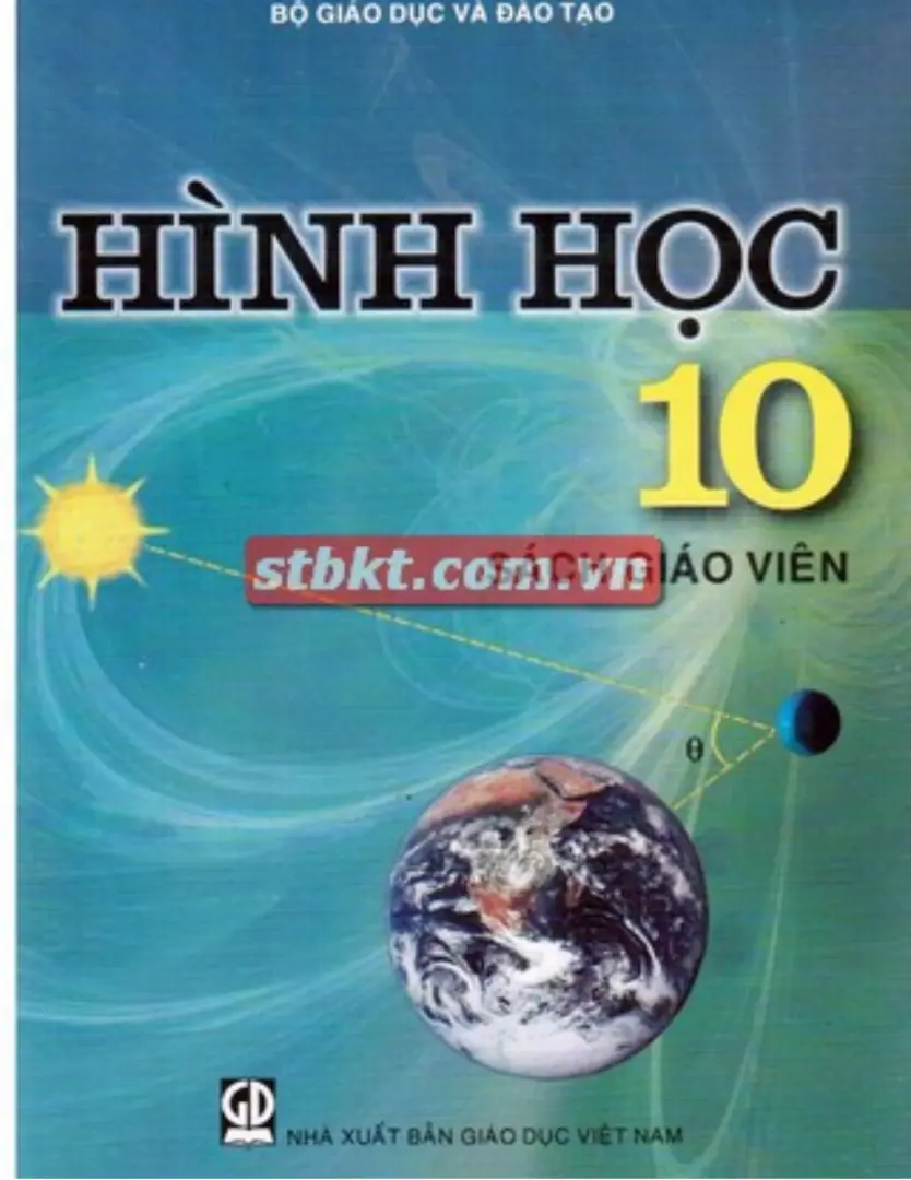 Sách giáo viên Toán 10 - Hình học