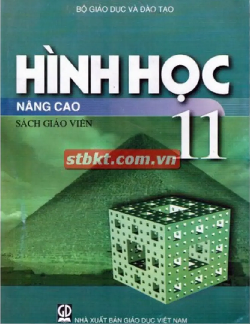 Sách giáo viên Toán 11 Nâng cao - Hình học