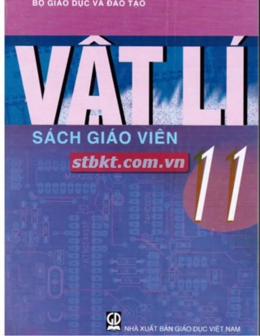 Sách giáo viên Vật lí 11