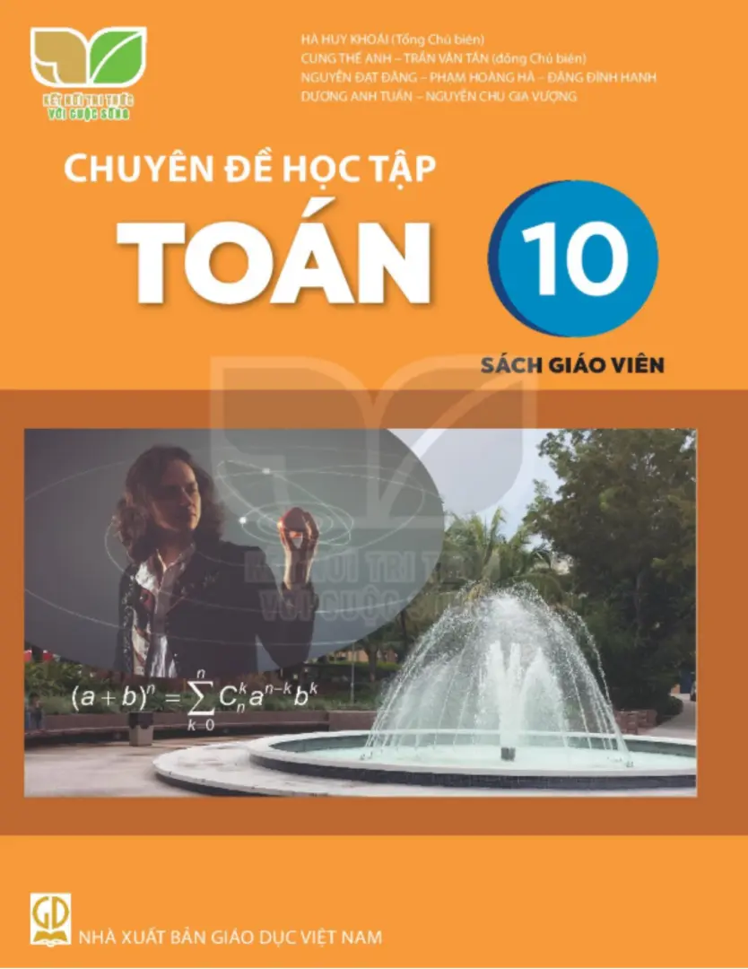 Sách giáo viên Chuyên đề học tập Toán 10 - Kết Nối Tri Thức