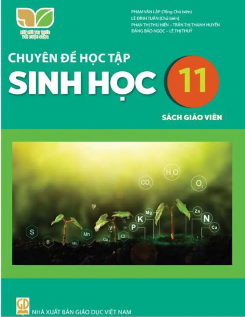 Sách giáo viên Chuyên đề học tập Sinh học 11 - Kết nối tri thức