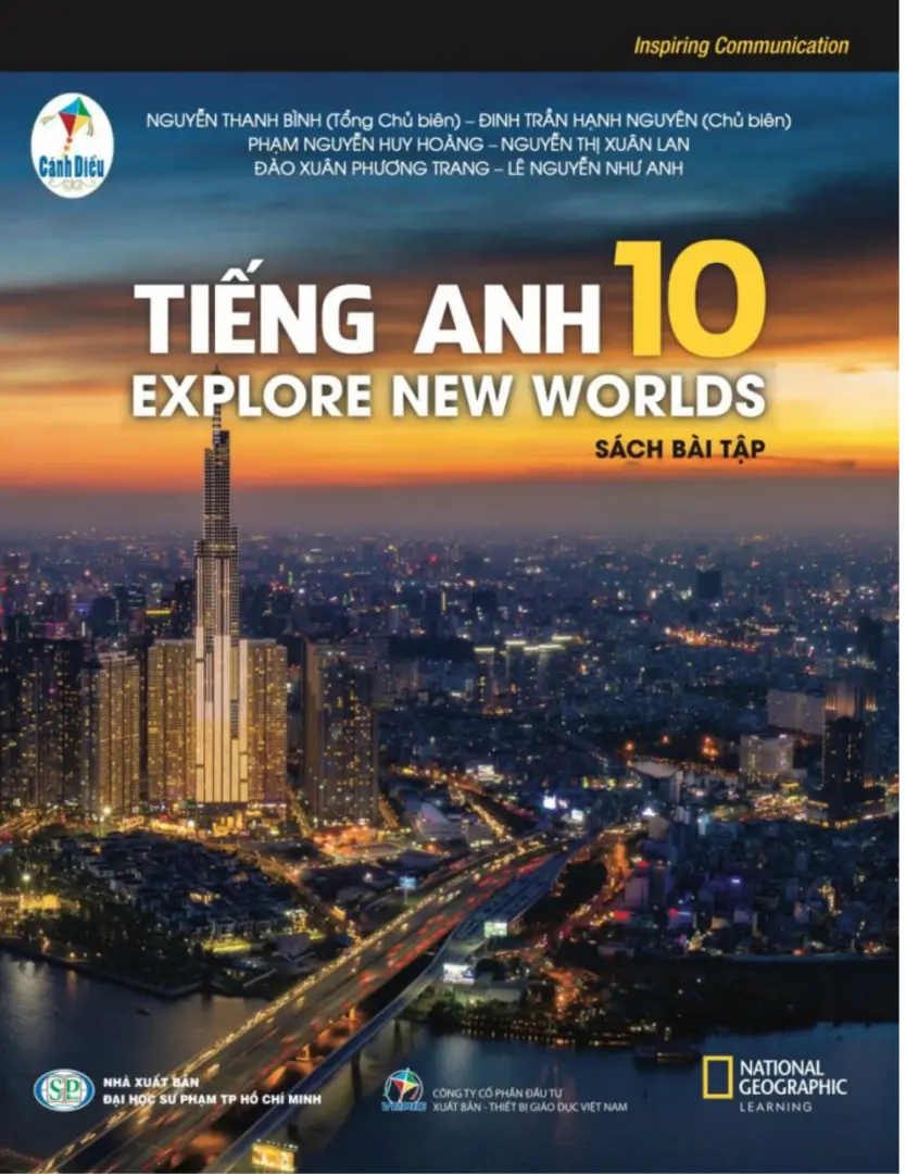 Sách bài tập Tiếng Anh 10 - Explore New Worlds