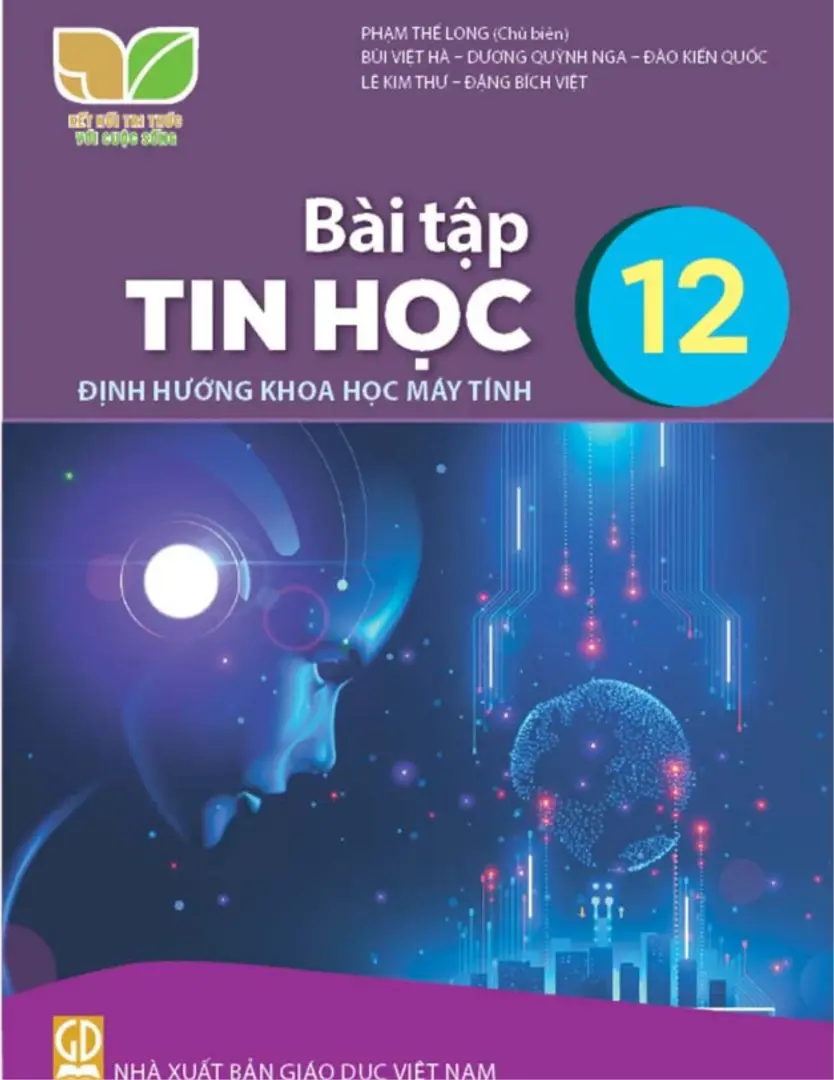 Sách bài tập Tin học 12 - Định hướng Khoa học máy tính Kết Nối Tri Thức