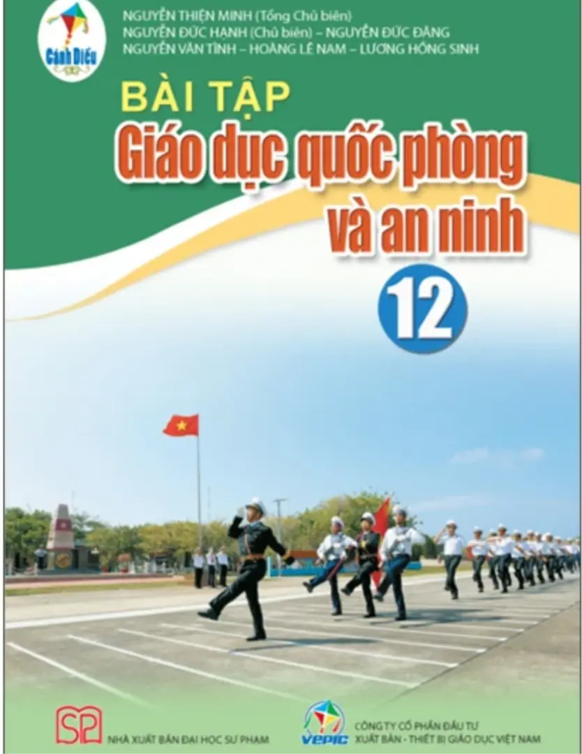 Sách bài tập Giáo dục quốc phòng và an ninh 12 Cánh Diều