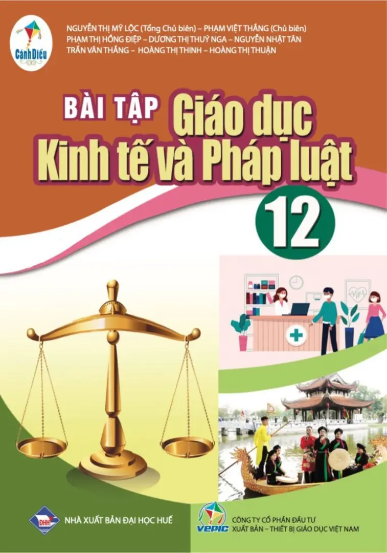 Sách bài tập Giáo dục kinh tế và pháp luật 12 Chân trời sáng tạo