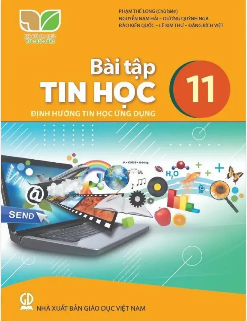 Sách bài tập Tin học 11 Định hướng tin học ứng dụng – Kết Nối Tri Thức