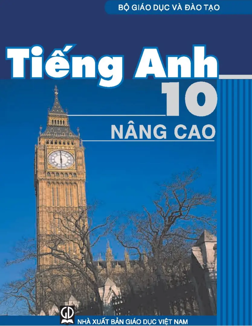 Sách giáo khoa Tiếng Anh 10 - Nâng cao