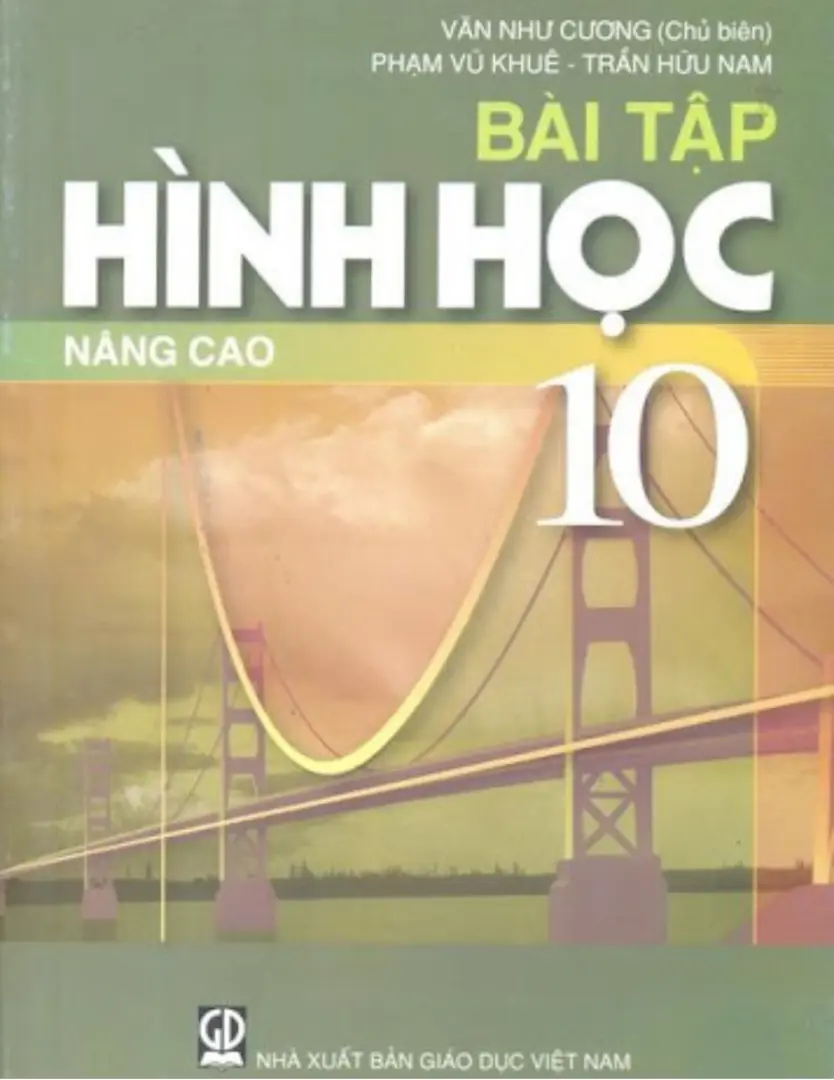 Sách bài tập Hình học 10 - Nâng cao