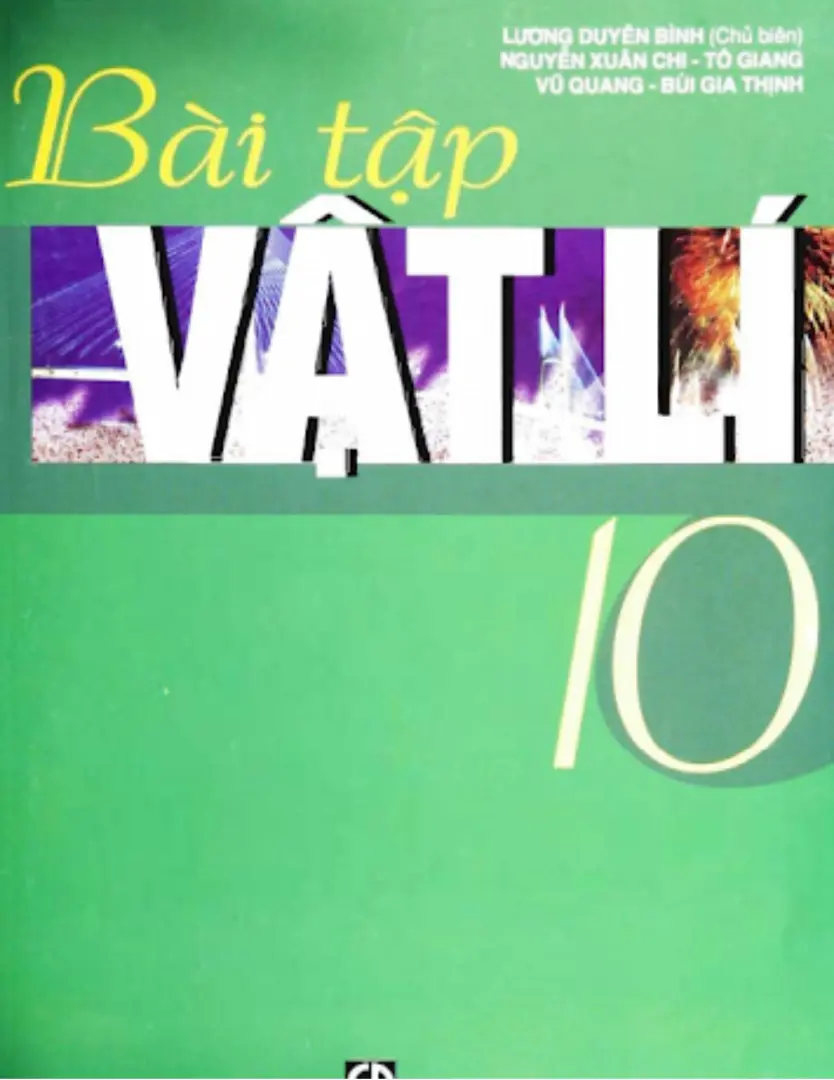Sách bài tập Vật lí 10