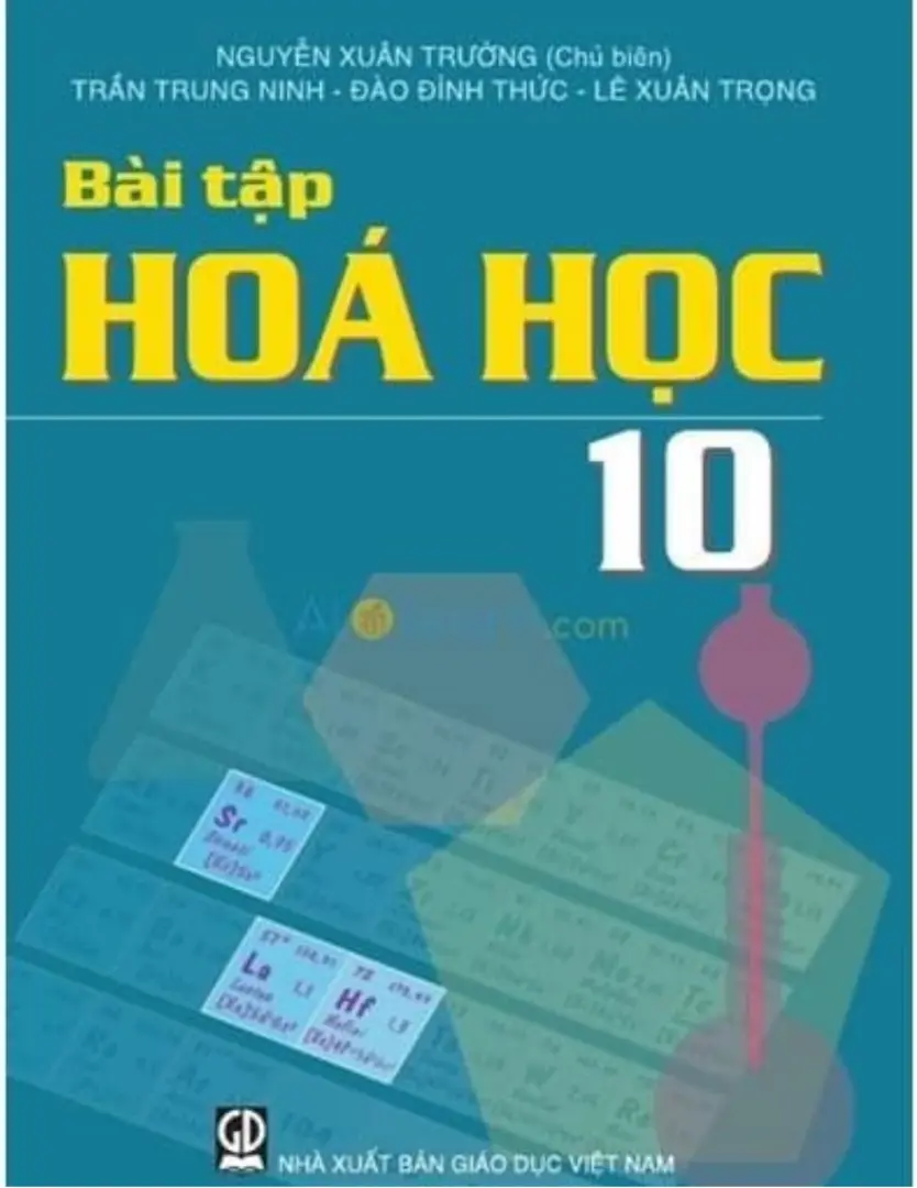 Sách bài tập Hóa học 10
