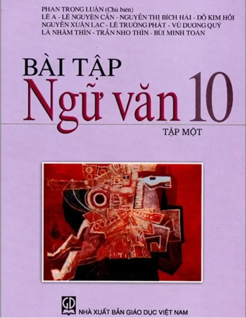Sách bài tập Ngữ Văn 10 Tập 1