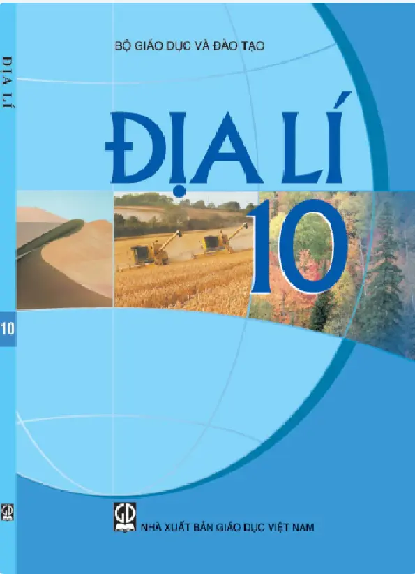 Sách giáo khoa Địa lí 10