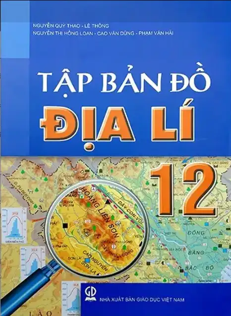 Tập bản đồ địa lí 12