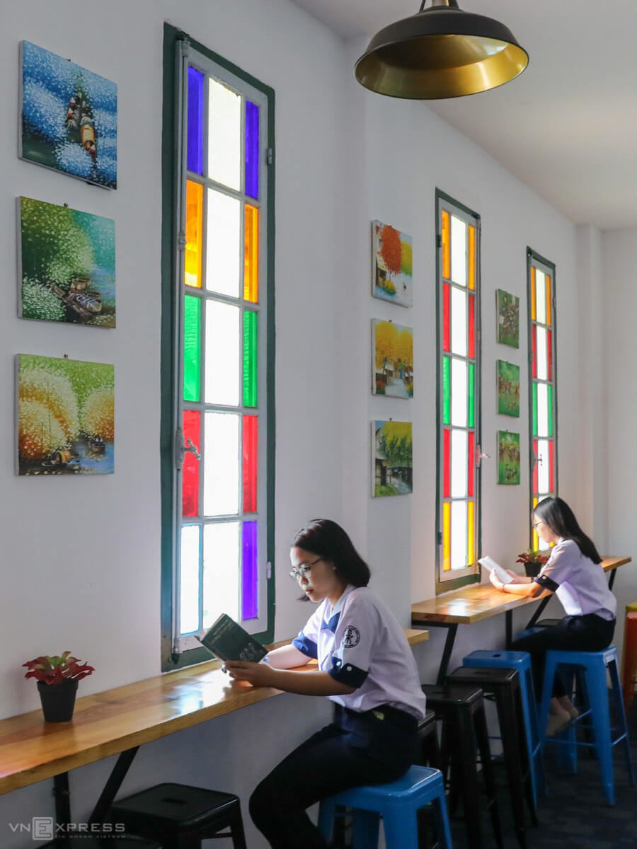 Thư viện 15 tỷ đồng trong ngôi trường hơn trăm tuổi