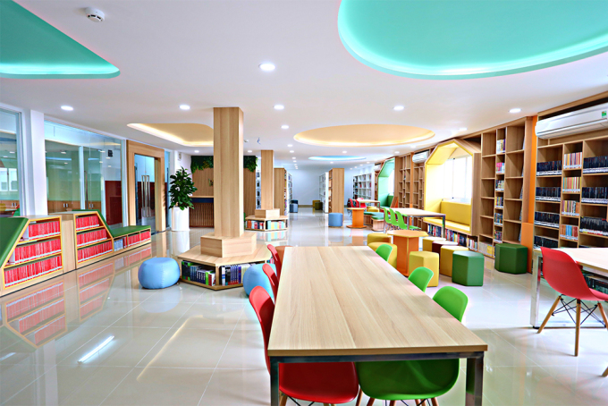 Thư viện Trường Quốc tế Á Châu.