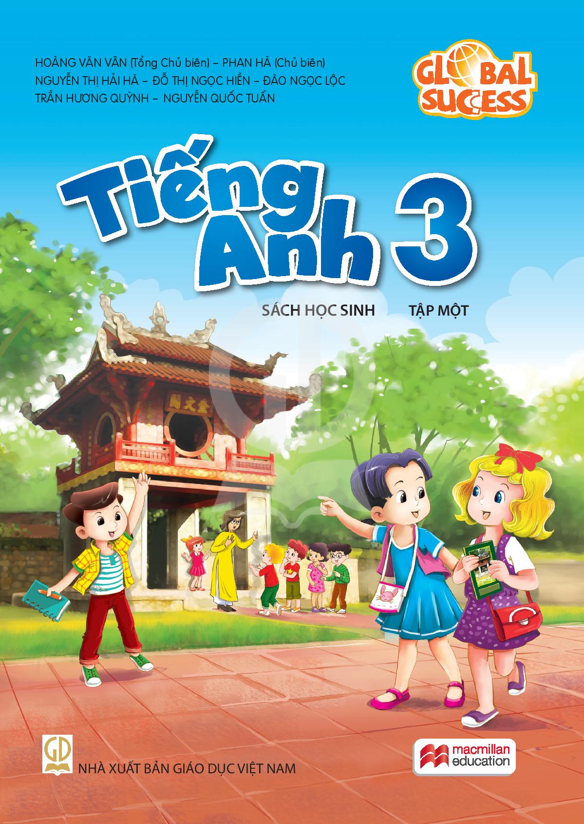 Sách Giáo Khoa Tiếng Anh 3 - Tập 1 - Kết Nối Tri Thức