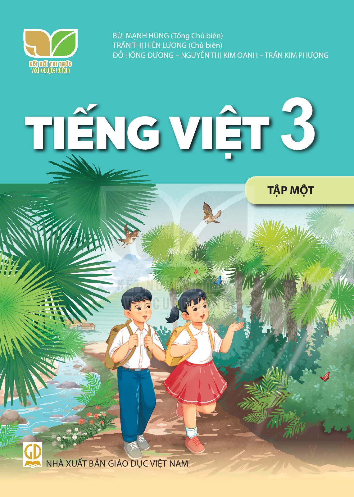 Sách Giáo Khoa Tiếng Việt 3 - Tập 1 - Kết Nối Tri Thức