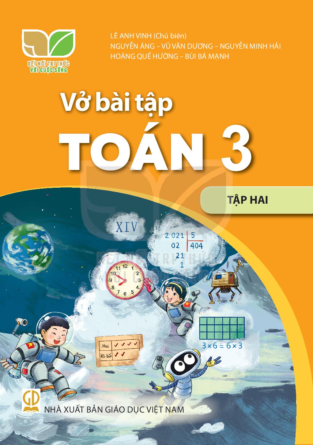 Vở bài tập Toán 3 Tập 2 – Kết Nối Tri Thức