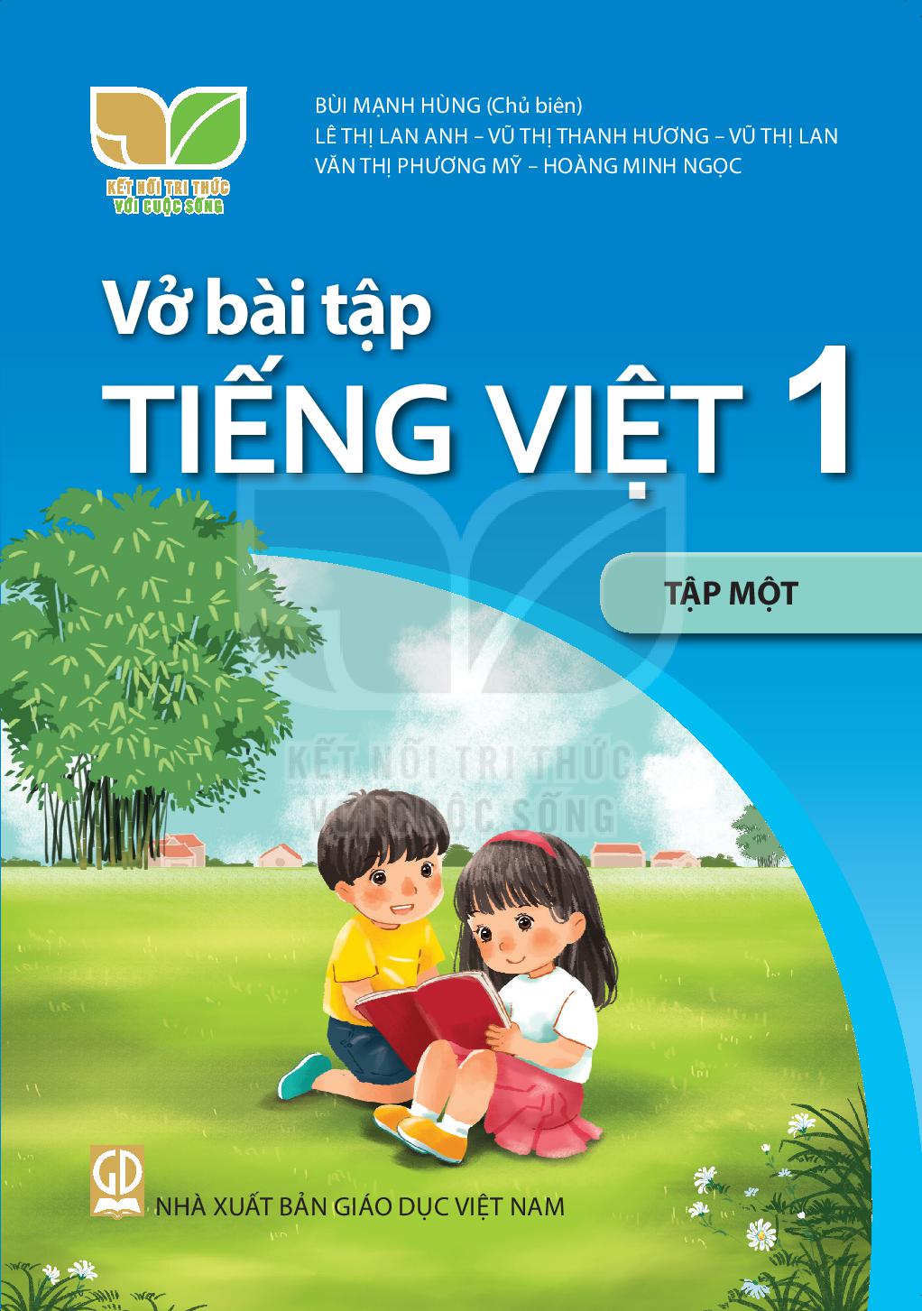 Vở bài tập Tiếng Việt 1 Tập 1 - Kết Nối Tri Thức