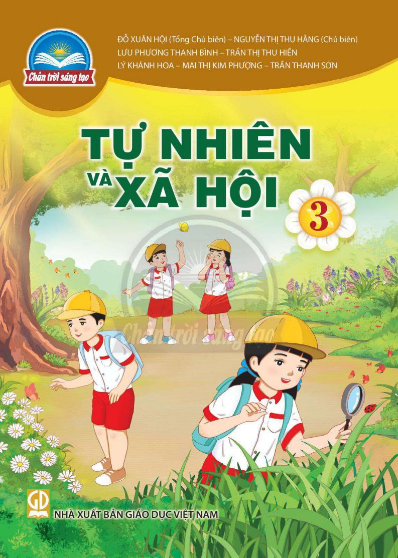 Sách Giáo Khoa Tự Nhiên Và Xã Hội 3 - Chân Trời Sáng Tạo