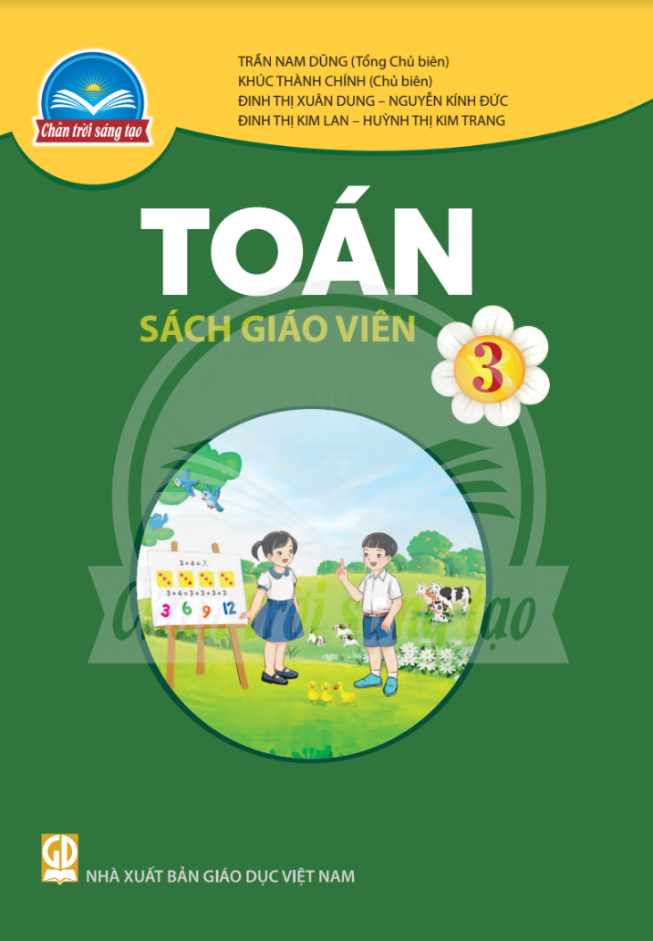 Sách Giáo Viên Toán 3 - Chân Trời Sáng Tạo